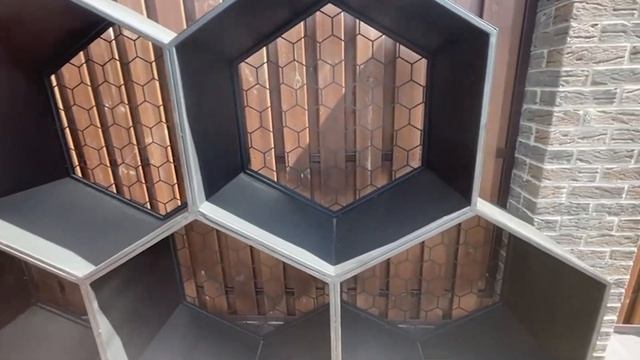 Дровница соты для дома и дачи смотреть онлайн