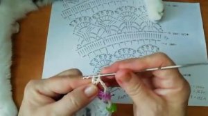 Ажурная кофточка крючком Японские лилии. Часть 3. Особ?