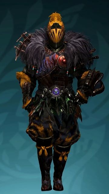 Мракхельм Многослойная Броня - MH Wilds Fashion Hunter #mhwilds