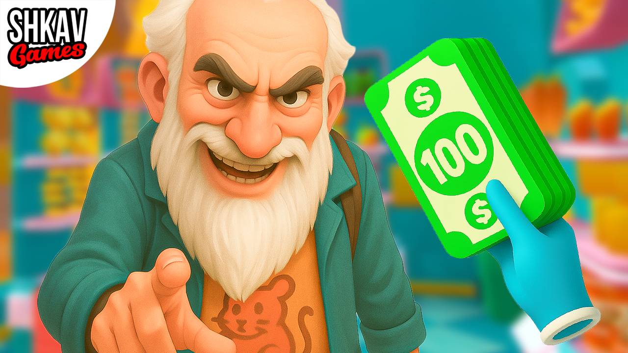 МАГАЗИН АТАКОВАЛИ БОМЖУЛИКИ! Новые покупатели в Shop & Sell VR! / Часть 7 / смотреть онлайн