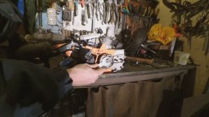 Как снять сцепление и ведущую звезду с бензопилы CARVER RS