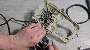 Замена мотора в газонокосилке AL-KO.