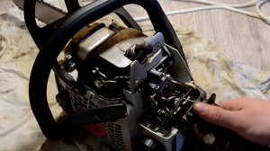 Бензопила Stihl ms 180 плохо заводится на холодную