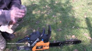 Обзор моей бензопилы Partner P350S (обзор был отснят в 2014 год