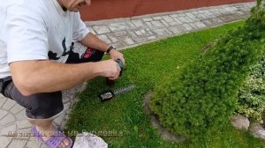 Аккумуляторный кусторез   Cordless Hedgу  Trimmer & Grass Shears