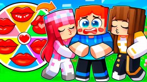 НАШЁЛ КОЛЕСО ПОЦЕЛУЕВ В МАЙНКРАФТ С БЕЗУМНЫМИ ФАНАТКАМИ!