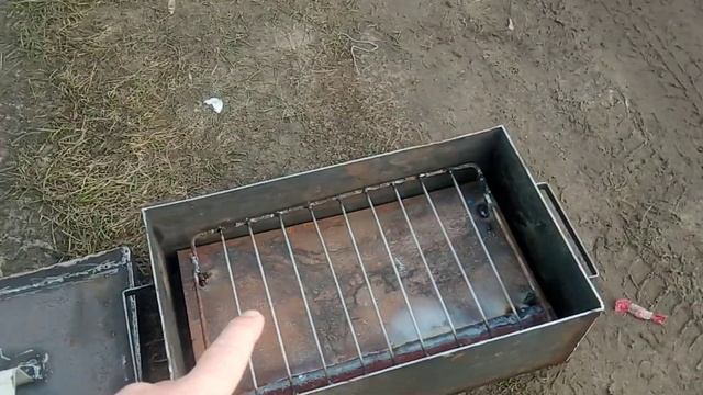 Коптильня для горячего копчения мяса,рыбы своими рука смотреть онлайн