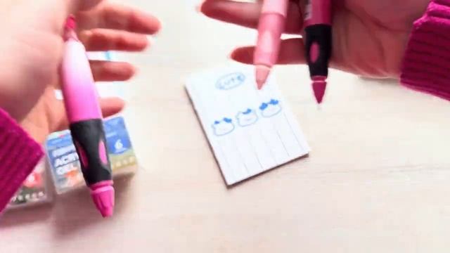 Хобби-влог [44] новые гелевые ручки _ стикеры для блокнотов _ планы по раскрашиванию смотреть онлайн