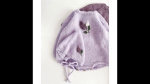 Вышивка на вязаных изделиях  Идеи для воплощения