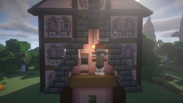 БОЛЬШОЙ ДОМ ИЗ ВИШНЕВОГО ДЕРЕВА В МАЙНКРАФТ / BIG CHERRY TREE смотреть онлайн