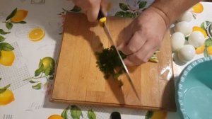 Очень Вкусные БЛИНЫ / С начинкой из Яйца и зеленого Лук
