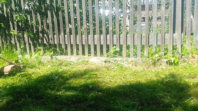 ОПАСНО! НЕ ПОВТОРЯТЬ! Цепь на триммер - сомнительный эк