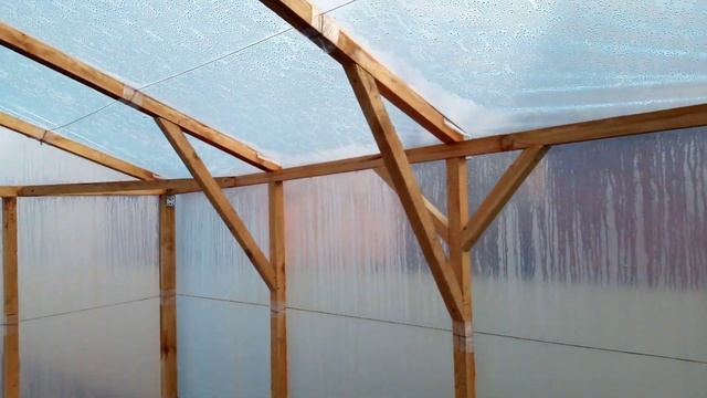 Бюджетная деревянная теплица своими руками смотреть онлайн