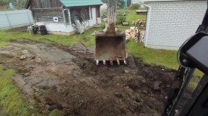 Очистка и углубление ПРУДА. Работа на ЭКСКАВАТОРЕ. Тай