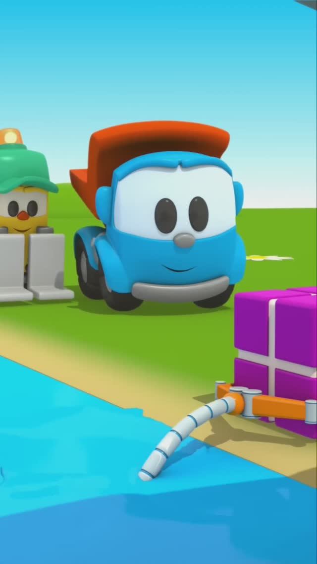 Спасение КОРОБКИ! 🛟🆘 #мультик #длядетей #машинки смотреть онлайн