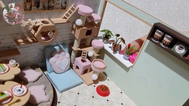 Сборка Румбокс Cat Cafe Miniature