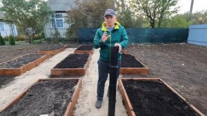 Делаю дорожки на огороде за 5 минут- нет грязи и трава н