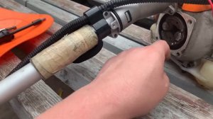 Ремонт бензо триммера крутится вал редуктор на холост