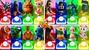 МЕГАМИКС БОМБАРДИРО КРОКОДИЛО 🆚 БАЛЕРИНА КАПУЧИНО 🆚 ДРУГИЕ БРЕЙНРОТ МЕМЫ | Tiles Hop №177-180