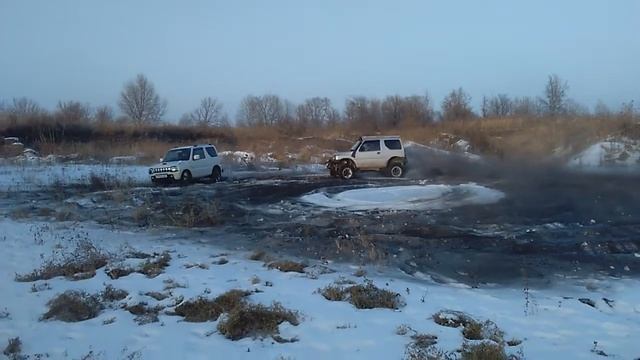 Золоотвальник на Амуркабеле — снег, зола, дрифт