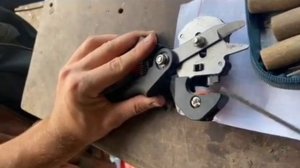 Обзор и Заточка прививочного секатора.