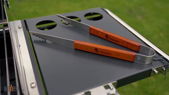 Мангал гриль на колесах, красивый дизайн, удобные стол