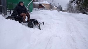 Отвал для уборки снега,передний адаптер мотоблок Ока.