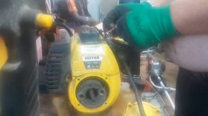 Как заменить сцепление на бензо триммер hunter