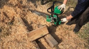 Бензопила с текстолитовой проставкой под карбюратор