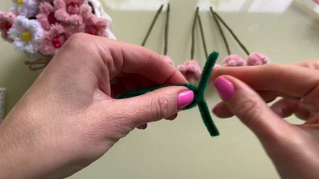 🌸Весняні квіти з синельного дроту для декору 🌷Spring Flo смотреть онлайн