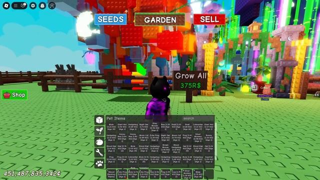 😱 КЕНДИ БЛОССОМ ОБНОВЛЕНИИ ВЫРАСТИ САД | GROW a GARDEN смотреть онлайн