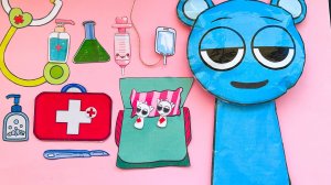 Спрунки история родов 🌸 Бумажная анимация