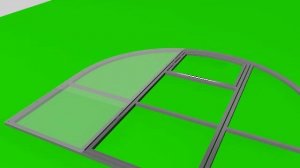 Сборка оцинкованной теплицы "Царский домик"