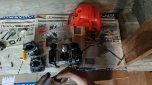 Ремонт бензотриммера Патриот 555xt