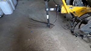 Установка копалки на мотокультиватор Huter gmc 6.5