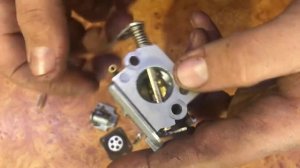 Чистка Ремонт карбюратора штиль 180