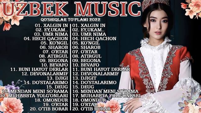 Top Uzbek Music 2022 - Uzbek Qo'shiqlari 2022 - узбекская музыка 2022   узбекс