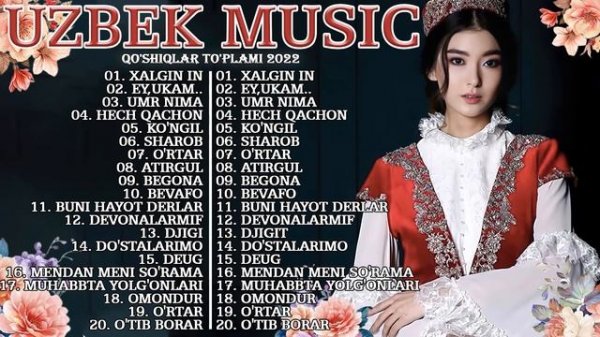 Top Uzbek Music 2022 - Uzbek Qo'shiqlari 2022 - узбекская музыка 2022   узбекс