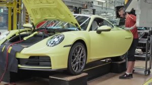 NEW Porsche 911 (2025) Full Production Line