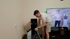 Не качает воду кулер воды с нижней загрузкой бутыли. Т?