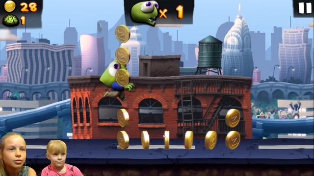 Zombie Tsunami ЧЕЛЛЕНДЖ ЗОМБИ ЦУНАМИ АНЯ против ЛЕРЫ смотреть онлайн