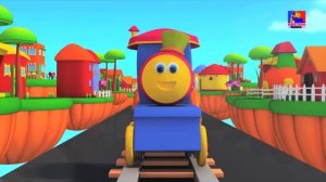 боб поезд | формы идут прокатки | рифмы для детей | Shapes Go