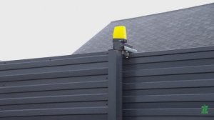 Трендовый забор в 2025 году / Горизонтальный профлист