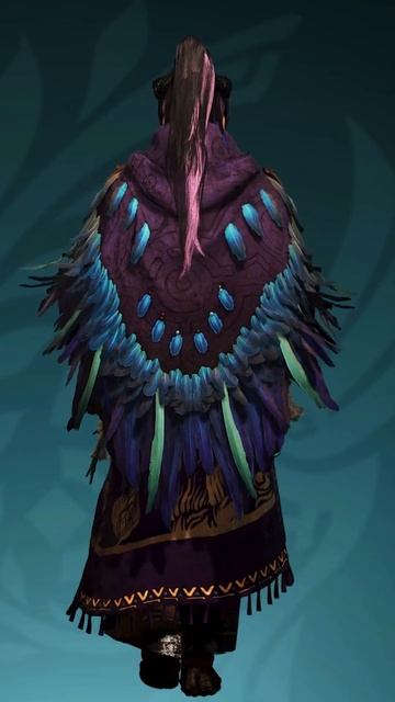 Иккуро Ночной Взгляд Многослойная Броня - MH Wilds Fashion Hunter #mhwilds