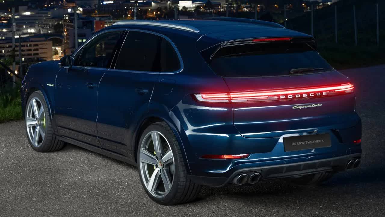 Porsche Cayenne Turbo E Hybrid — звук, ускорение и осмотр смотреть онлайн