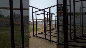 Как сварить беседку сваими руками из профильной трубы