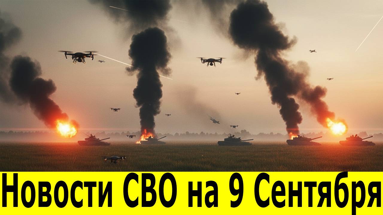 Новости СВО на 9 сентября. Сводки СВО. Юрий Подоляка. Война на Украине. Новости сегодня 09.09.2025 смотреть онлайн