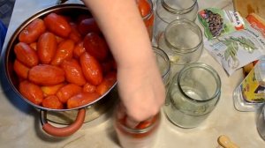 Помидоры маринованные без кожицы! Заготовки на зиму.