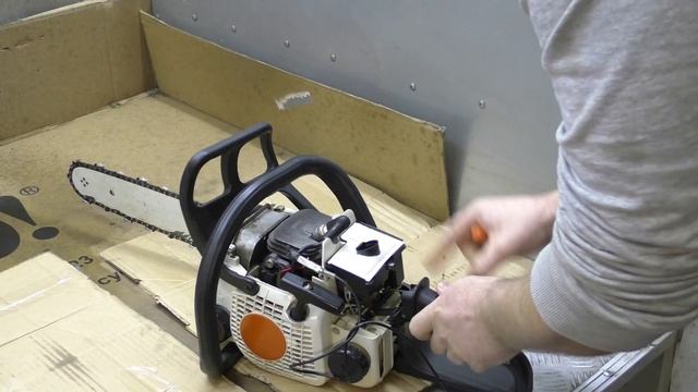 Регулировка карбюратора STIHL ms180 аналог ANABA, какие макс? смотреть онлайн