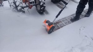 Аккумуляторный снегоуборщик PATRIOT PE 1002 UES | Тест